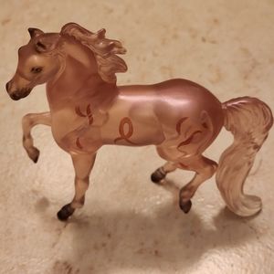 Pink Ribbon Stablemate-Morgan Breyer Stablemate